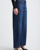 FRAME FRAME The Twisted Seam Bow High Waist Barrel Leg Jeans - 3