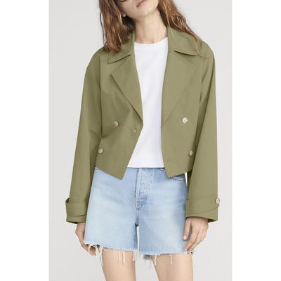 FRAME FRAME The Uniform Short Trench Coat