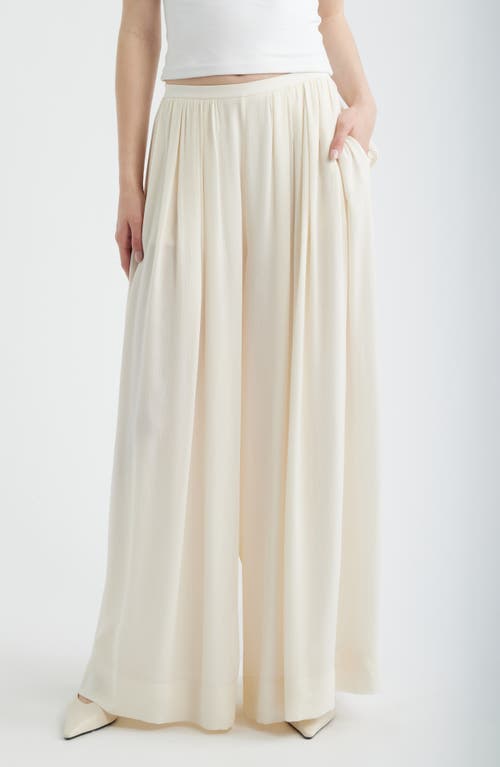 FRAME FRAME The Wave Silk Chiffon Pants