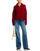 Frame Frame The Wool Stretch Half Zip Marled Sweater - 2