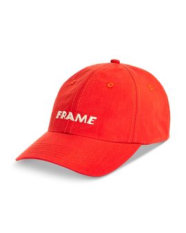 Frame Frame Washed Logo Cap