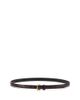 Frame Frame Women's Petite Square Buckle Croc Embossed Leather Belt - 1