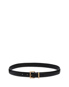 Frame Frame Women's Petite Square Buckle Leather Belt