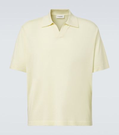 Frame Frame Wool and cashmere polo shirt