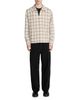 Frame Frame Wool Blend Plaid Zip Overshirt - 2