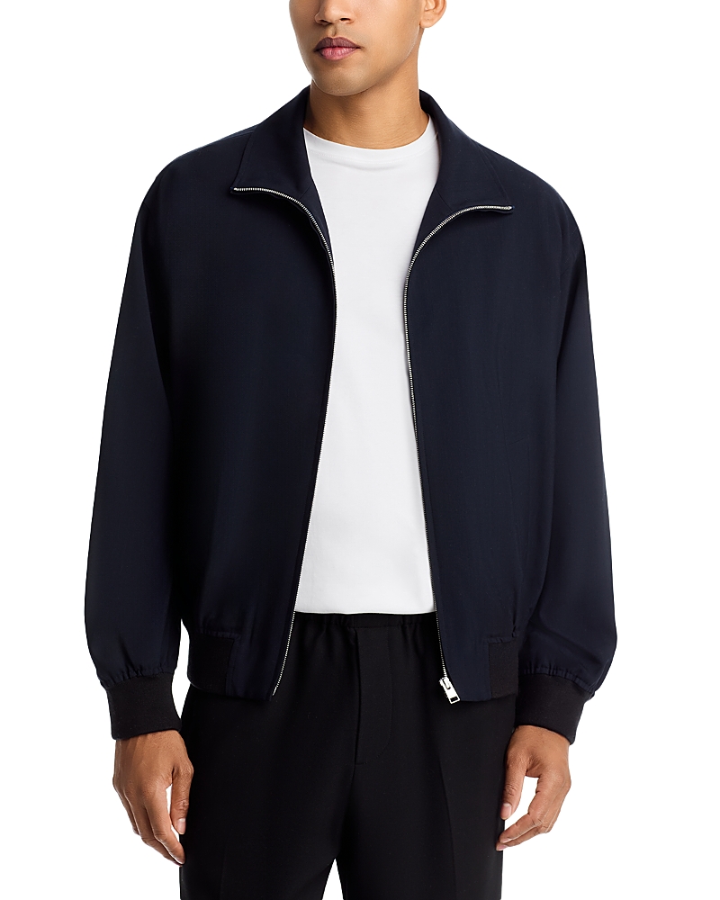 Frame - Wool Zip Blouson Jacket