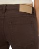 Frame Frame x Amelia Gray Petite The Pixie Gray Low Rise Wide Flare Leg Jeans in Espresso - 4