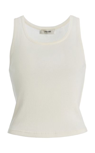 FRAME FRAME x Amelia Gray The Ghost Tank White XL