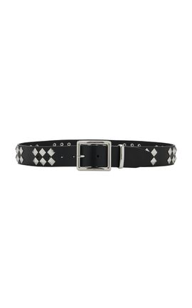 FRAME FRAME x Amelia Gray The Stud Belt Black S