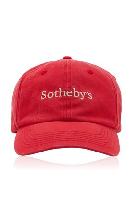 FRAME FRAME x Sotheby's Cotton Baseball Cap