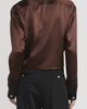 FRAME FRAME x The Ritz Paris Silk Satin Button-Up Shirt - 2