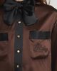 FRAME FRAME x The Ritz Paris Silk Satin Button-Up Shirt - 4