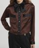 FRAME FRAME x The Ritz Paris Silk Satin Button-Up Shirt - 5