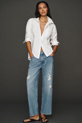 FRAME Hang Mid-Rise Relaxed Jeans