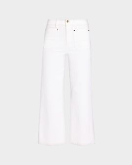 FRAME Le Slim Palazzo Crop Harbor Pocket Jeans