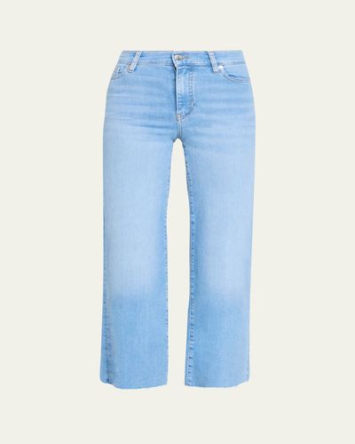 FRAME Le Slim Palazzo Crop Jeans