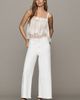 FRAME Le Slim Palazzo High-Rise Cropped Wide-Leg Jeans - 1