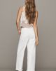 FRAME Le Slim Palazzo High-Rise Cropped Wide-Leg Jeans - 3