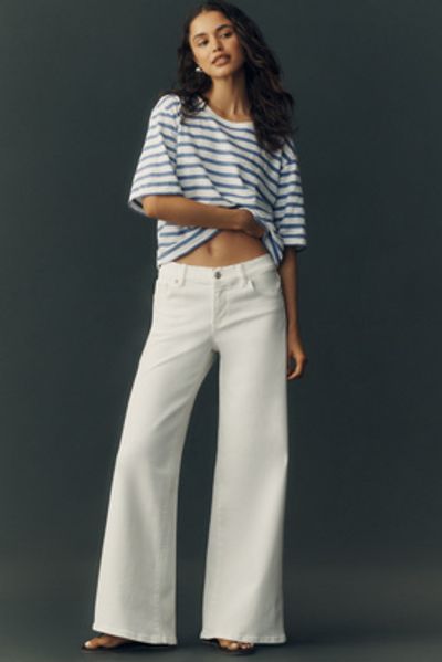 FRAME Le Slim Palazzo Low-Rise Wide-Leg Jeans