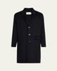 FRAME Men's Double-Face Wool Overcoat - 1