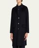 FRAME Men's Double-Face Wool Overcoat - 4