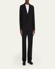FRAME Men's Tropical Wool Double-Breasted Blazer - 2