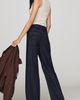 FRAME Off Duty High-Rise Wide-Leg Drawstring Jeans - 4