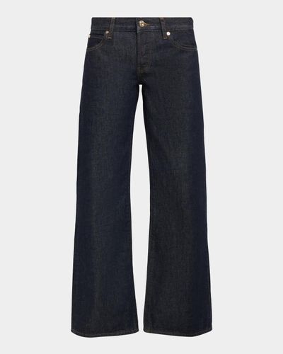 FRAME Petite The Pixie Wide-Leg Jeans