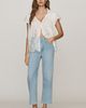 FRAME Pixie Le Sleek High-Rise Straight-Leg Jeans - 1