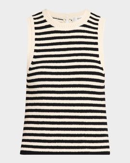 FRAME The Coastal Stripe Tank Top