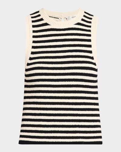 FRAME The Coastal Stripe Tank Top