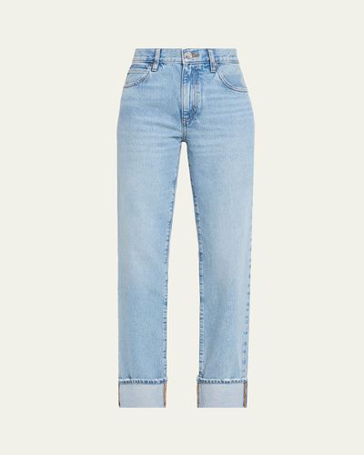FRAME The Cuffed Hang Jeans