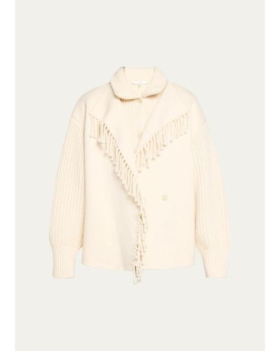 FRAME The Fringe Wool Coat
