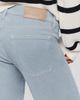 FRAME The Gray Corduroy Low-Rise Wide-Leg Jeans - 2