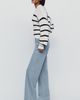 FRAME The Gray Corduroy Low-Rise Wide-Leg Jeans - 4