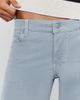FRAME The Gray Corduroy Low-Rise Wide-Leg Jeans - 6