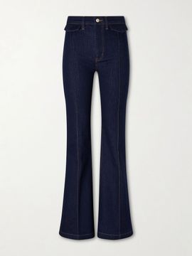 FRAME The Icon mid-rise flared jeans
