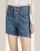 FRAME The Long Hand Denim Shorts - 5