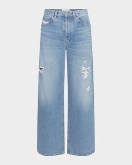 FRAME The Loose Distressed Jeans