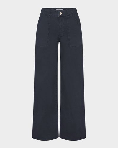 FRAME The Modern Pocket Wide-Leg Pants