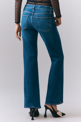 Fashion2Love Women's Denim Flare Bootcut Jeans | Classic Premium Stretch Denim With Tummy Control