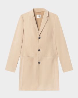 FRAME The Sleek Suede Coat