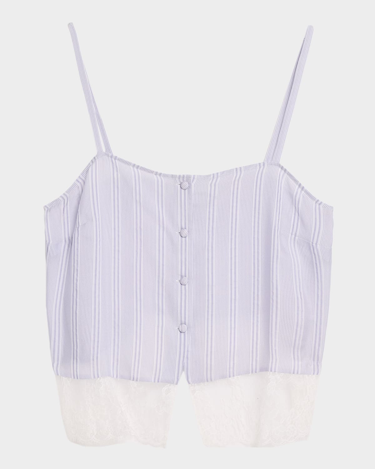 FRAME The Stripe Lace Cami