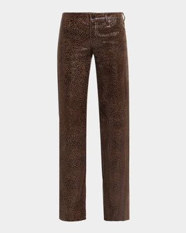 FRAME The Suede Gray Pants