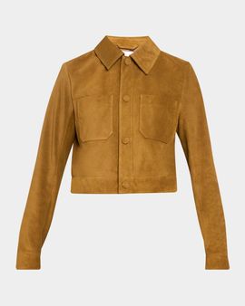 FRAME The Suede Small Jacket