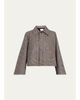 FRAME The Wool Mini Swing Jacket - 1