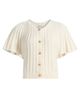 FRAME Women's Flutter-Sleeve Wool-Cashmere Cardigan - 8