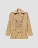 FRAME Women's FRAME X Sotheby's Cotton Short Trench Coat - 1