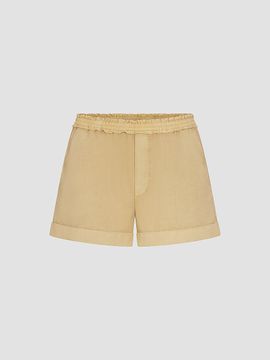FRAME Women's FRAME x Sotheby's Cuffed Cotton Shorts