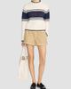 FRAME Women's FRAME x Sotheby's Cuffed Cotton Shorts - 2